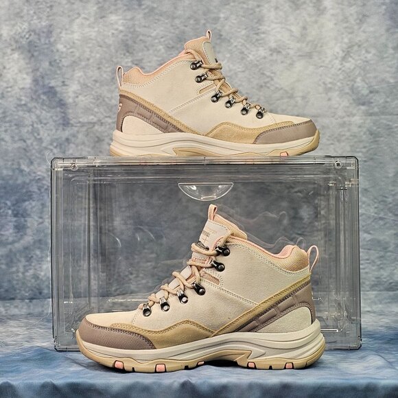 Skechers Relaxed Fit Trego Rocky Mountain Women’s Waterproof Hiking Boots – Size - Picture 2 of 6